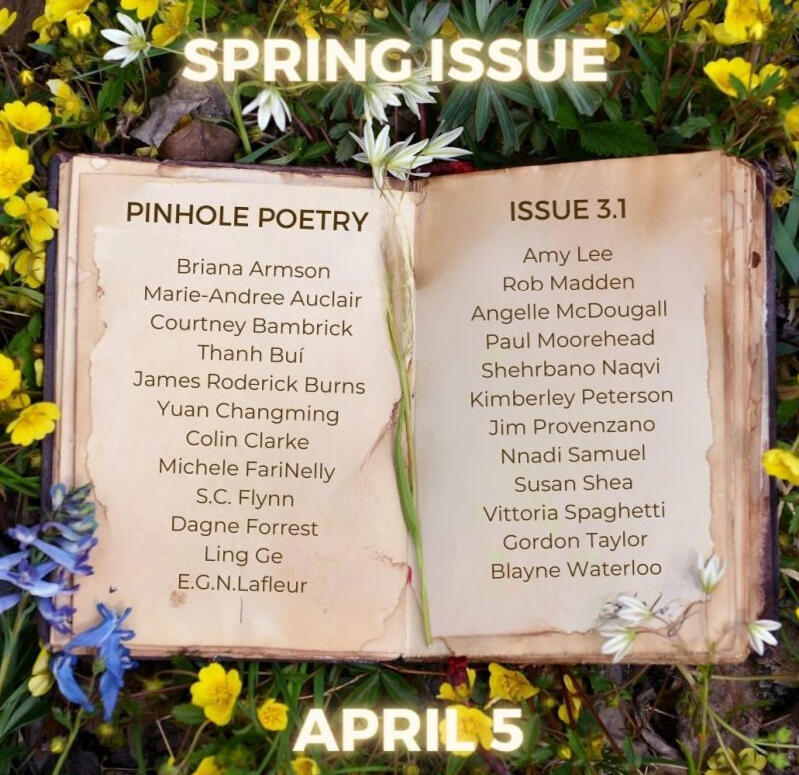 Regeneration by Angelle McDougall. Pinhole Poetry Issue 3.1 Free to Read.